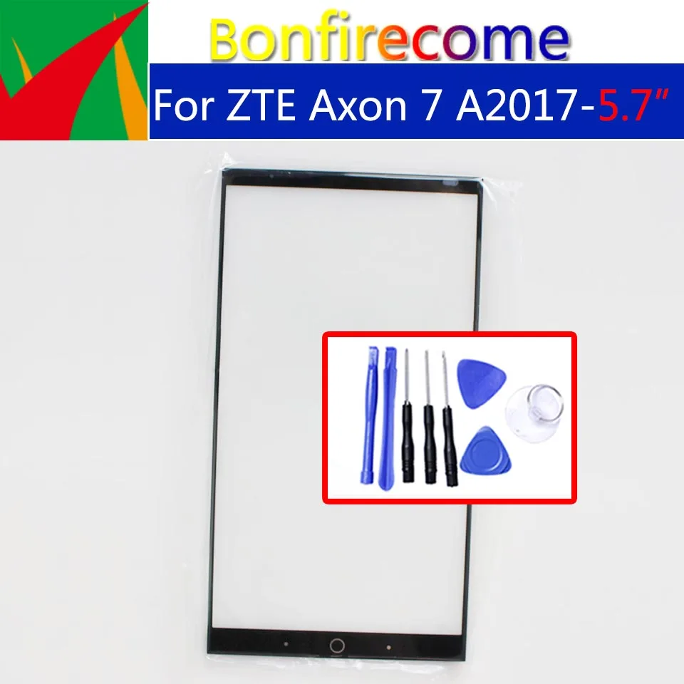 

Сенсорный экран для ZTE Axon 7 A2017 Сенсорная панель дигитайзер сенсорный дисплей Переднее стекло Замена объектива
