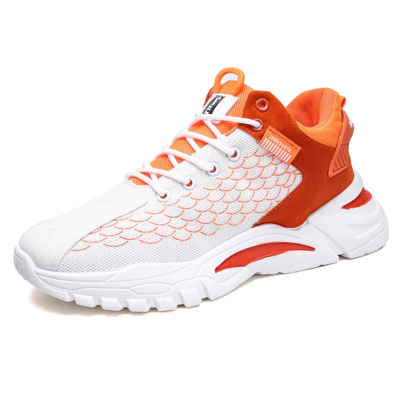 

Running Shoes Men 2022 New Brand Sneakers Boys High Top Jogging Sports Male Athletic Walking Trainers