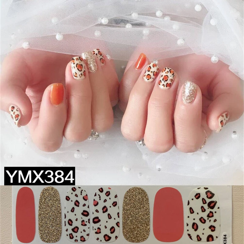 1 лист водостойкие наклейки для ногтей 14 насадок | Красота и здоровье