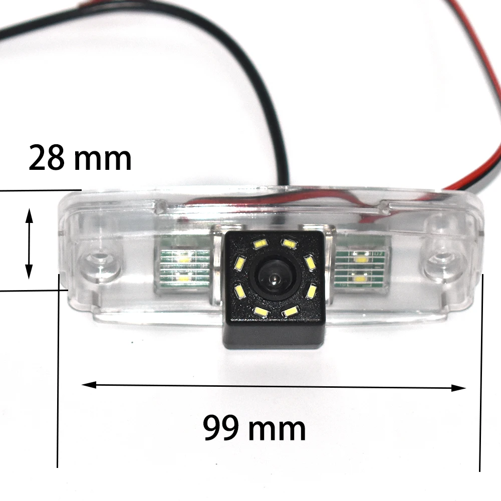 ZJCGO CCD HD Автомобильная камера заднего вида для парковки с ночным видением Subaru Tribeca