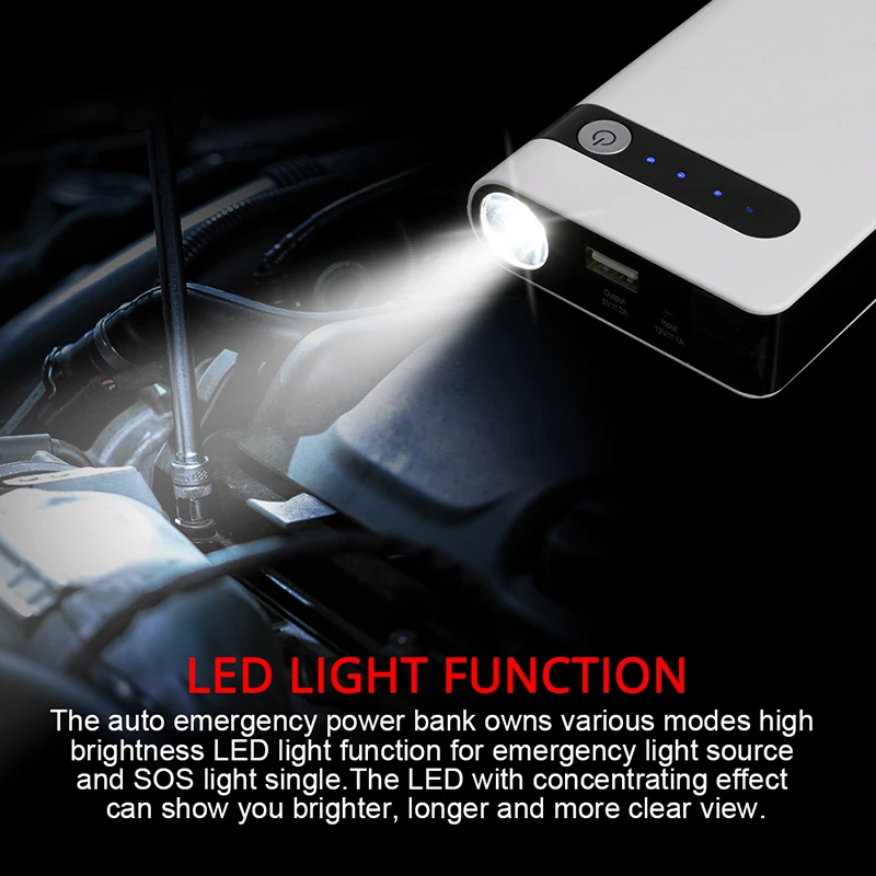 Мини автомобиль Onever пусковое устройство для аварийного запуска ультратонкое