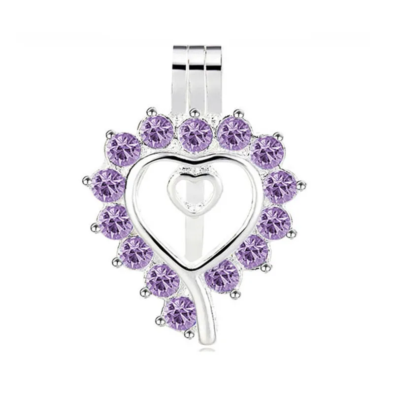 10 шт. Яркая Серебряная Фотолюминесцентная подвеска в виде клетки ароматерапия