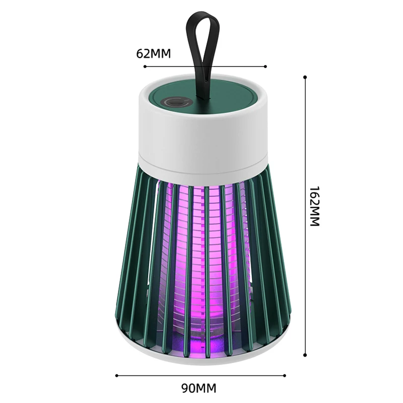 Электрическая лампа-ловушка для комаров Перезаряжаемый USB светильник