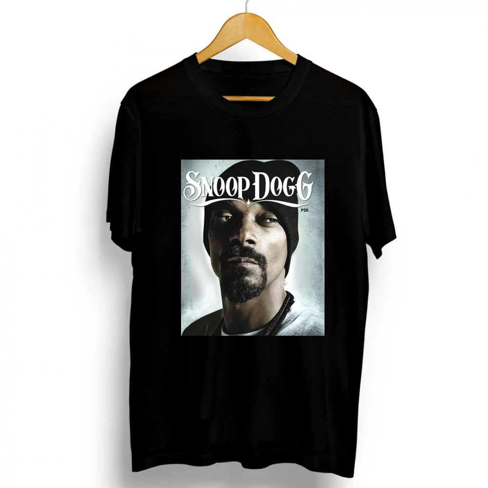 

Black Tshirt Snoop Dogg Rapper Men Women Unisex Fashion Tshirts Savage Hip Hop Cotton Graphics Printing Large Size Tees Tops