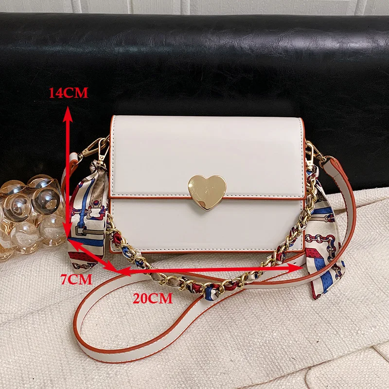 

2022 New Chain Crossbody Bags For Women Fashion Small Shoulder Bag New High Quality Designer PU Leather Luxury Ladies Handbags