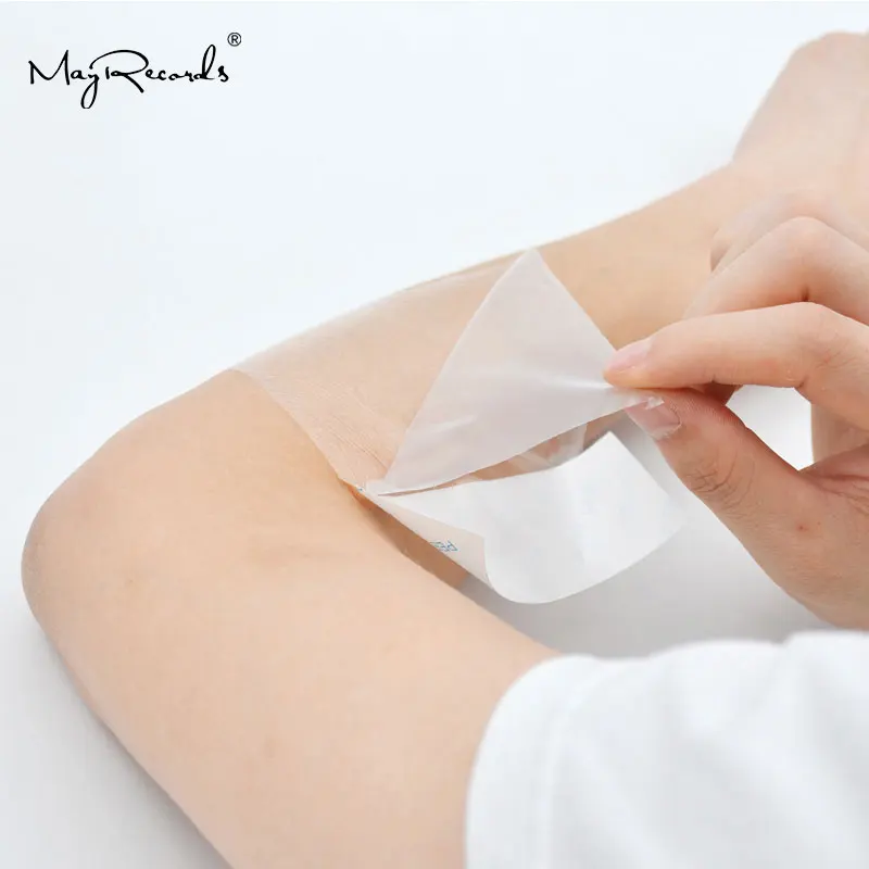 Бесплатная доставка 10 см x м водонепроницаемая Прозрачная Клейкая повязка для