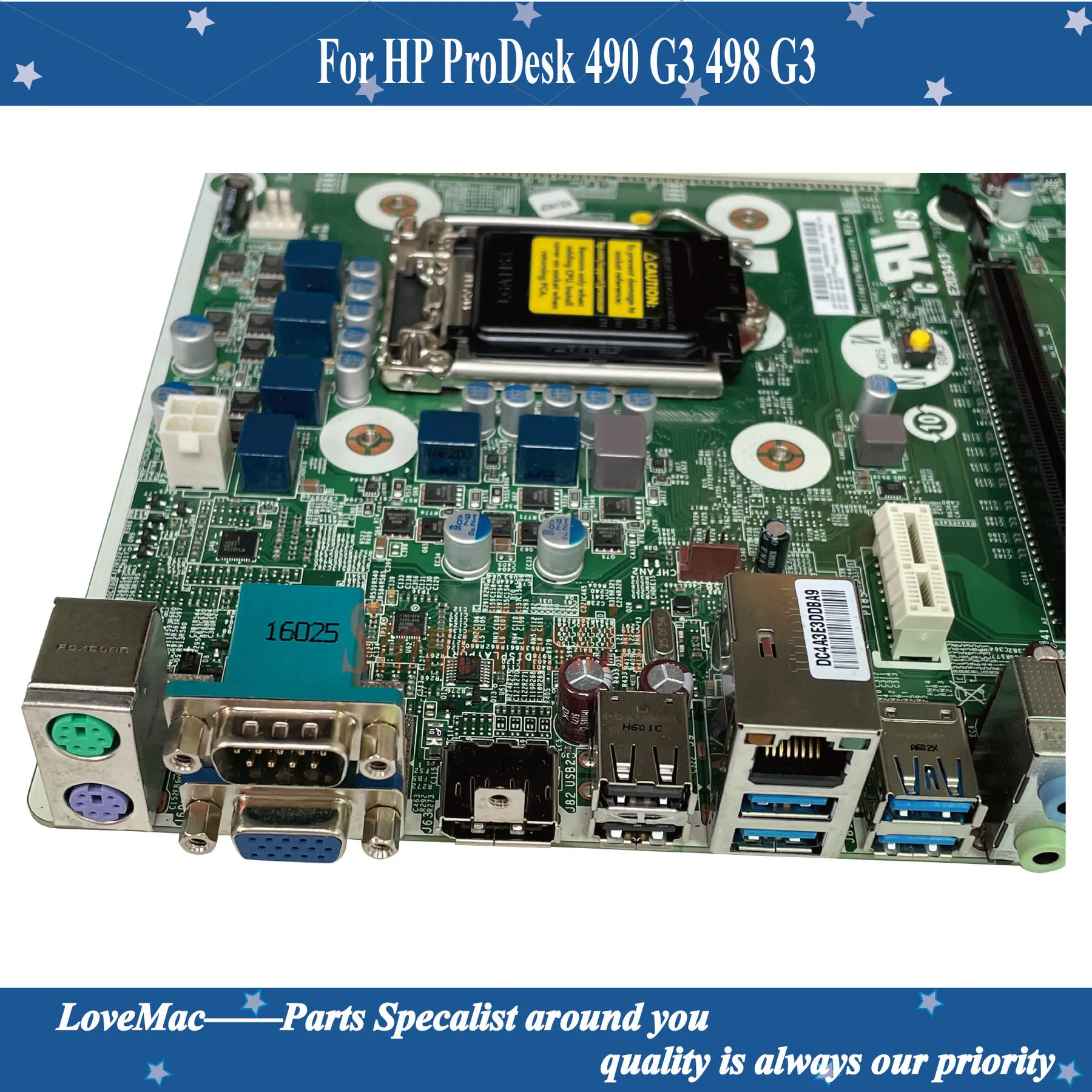 Высокое качество 793741-001 для HP ProDesk 490 G3 498 десктопная материнская плата 793305-001 MS-7957