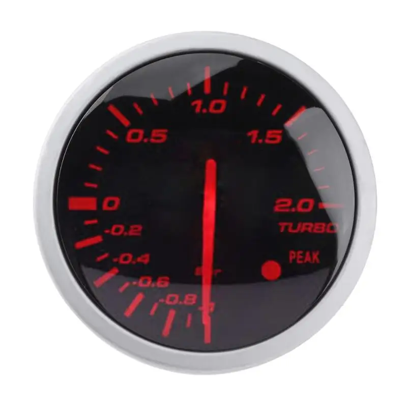 Универсальный 60 мм 2 5 дюйма алюминиевый сплав гоночный автомобиль турбо Boost Gauge