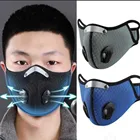 Модная спортивная маска для лица с фильтром из активированного угля PM 2,5, маска против загрязнения для бега, тренировок, маска для горного и дорожного велосипеда