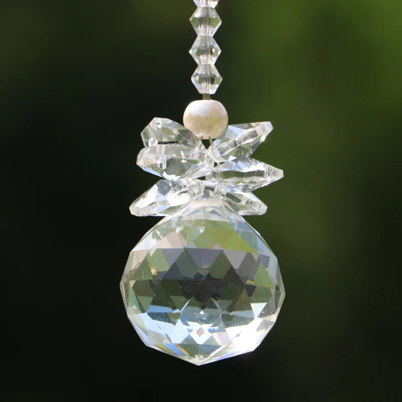 1 шт. чакра Ловец Солнца Хрустальный фэн шуй шар подвесная люстра Призма подвеска