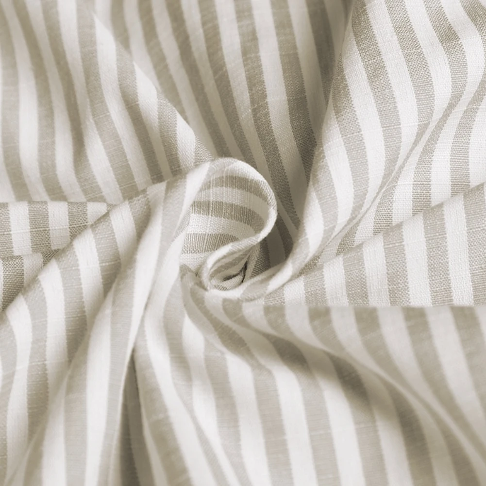 Женское винтажное платье-миди в полоску свободное платье с круглым вырезом и