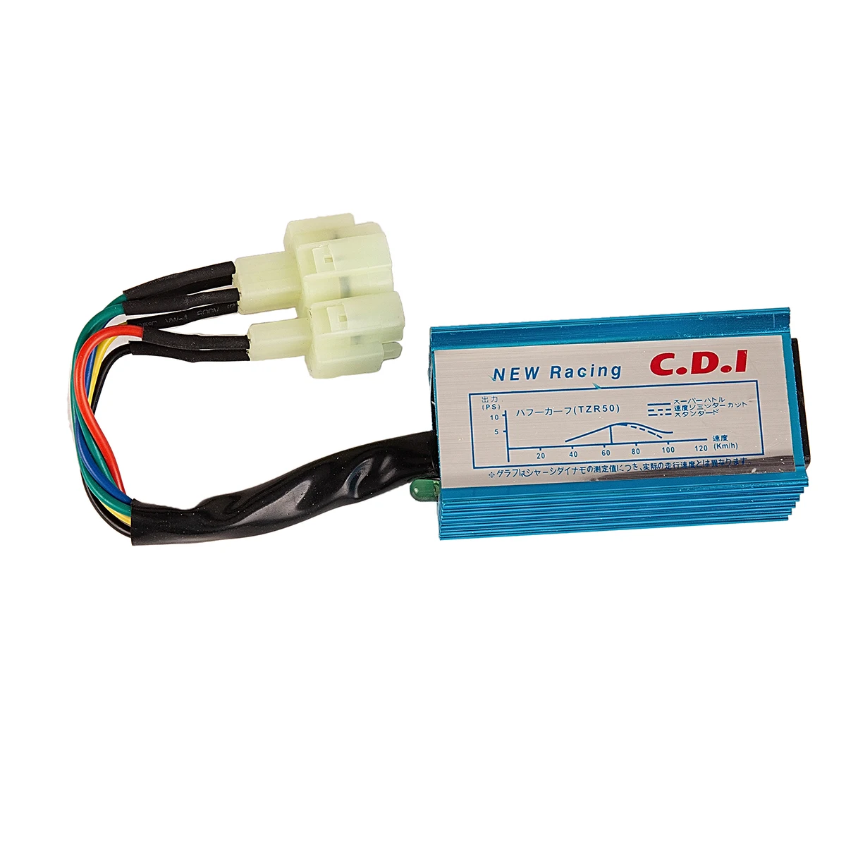 Мотоцикл 6-контактный Синий AC высокопроизводительный гоночный CDI подходит для Gy6