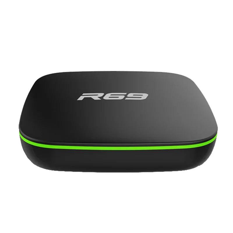 

R69 Smartfor Android 7.1 TV Box 1GB 8GB Allwinner H3 Quad-Core 2.4G Wifi Set Top Box 1080P HD Support 3D movie Media player