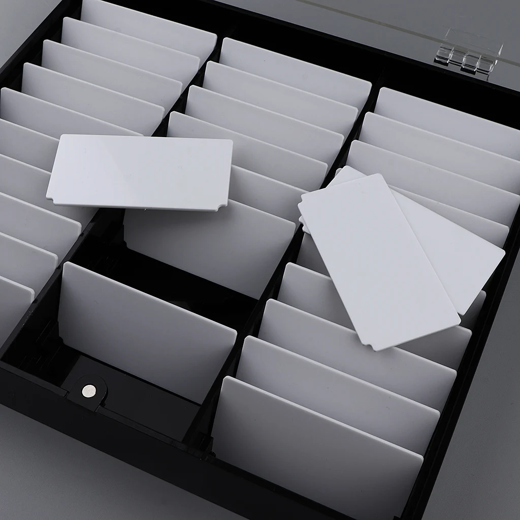 Держатель акриловый для демонстрации накладных ногтей 30 отделений | Красота и