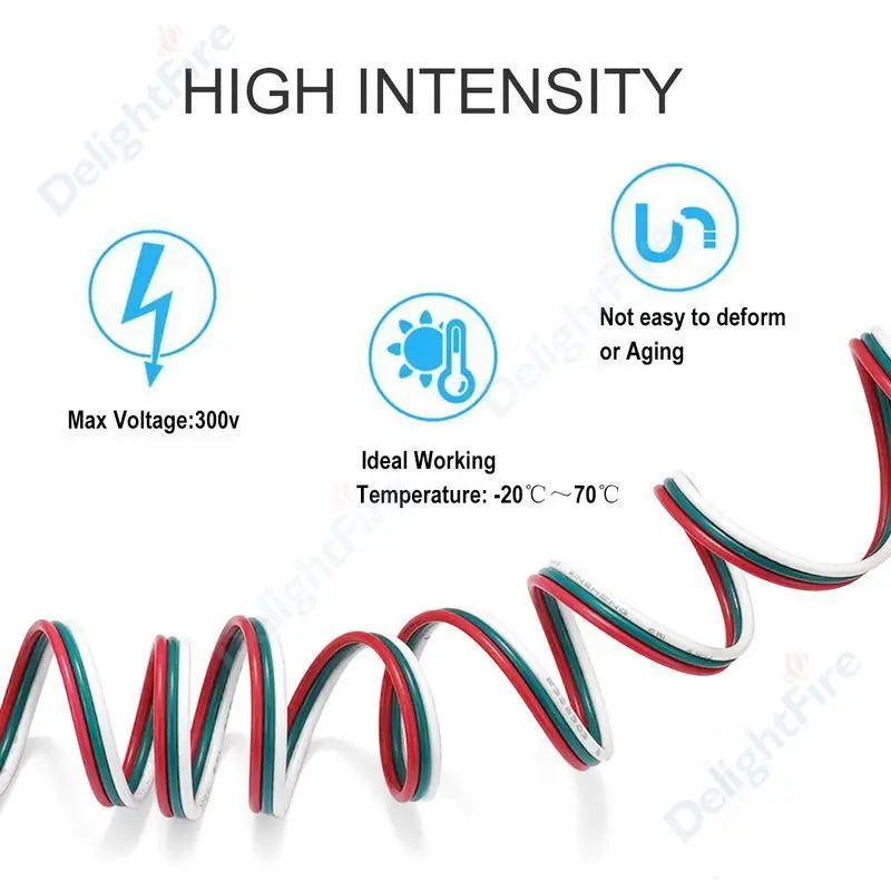 3 Pin провод 2 4 5 6 Core 22AWG кабель Луженая Медь JST Соединительный электрические провода