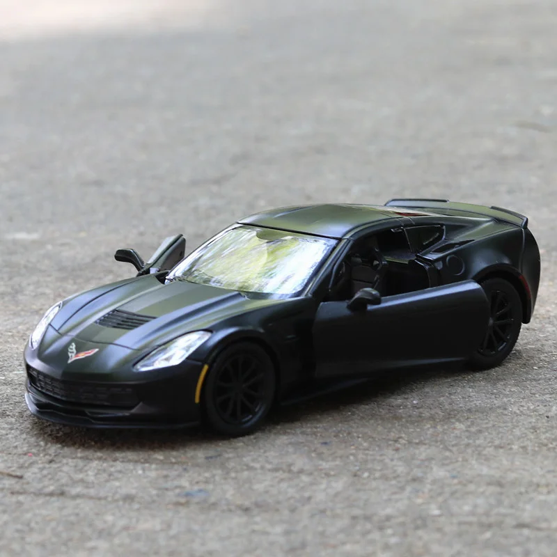 Модель автомобиля Corvette c7 из сплава и металла 1:36 | Игрушки хобби