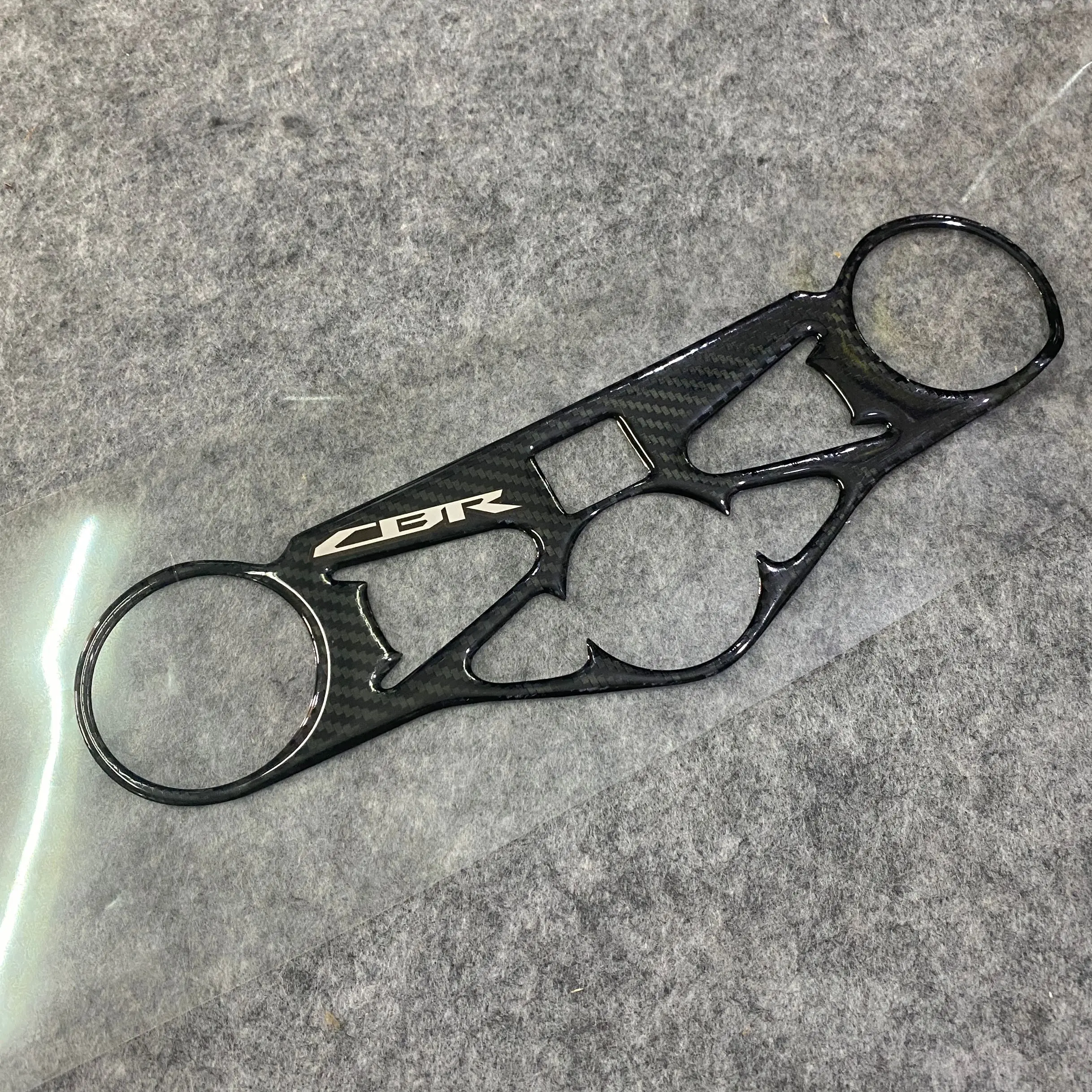 Мотоциклетный коврик с тройным деревом верхний зажим верхняя передняя часть