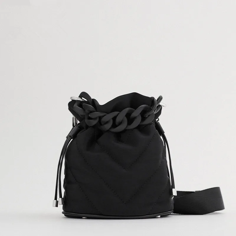 

Casual Drawstring Buccket Bags For Women Fashion Shoulder Bag Crossbody Female Bags Woman Shoulder Bags
