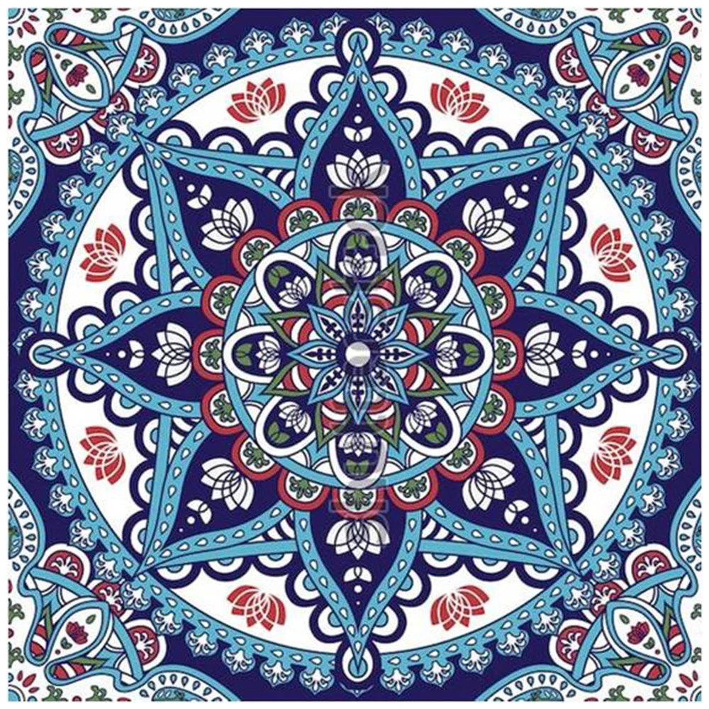 Алмазная живопись мандала домашний декор картина стразы полные