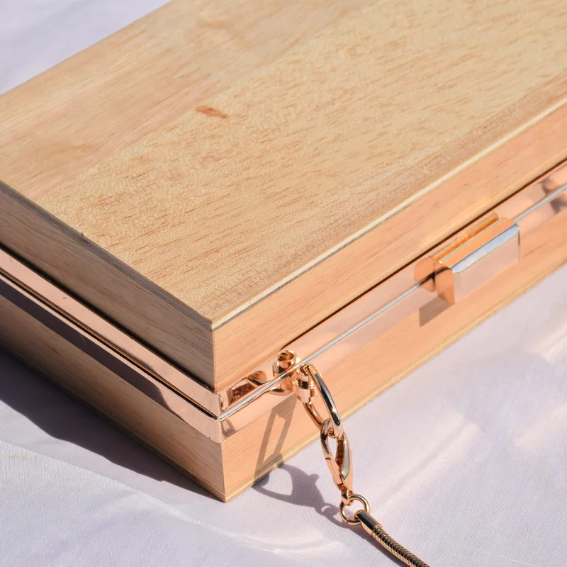 Модная свежая женская сумка Индивидуальные женские сумки деревянная коробка