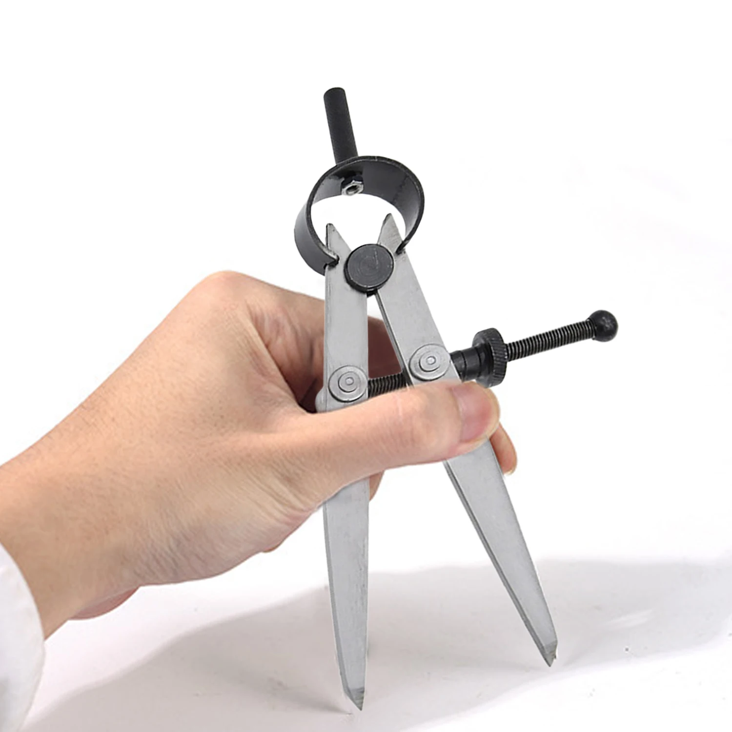 125 мм регулируемый пружинный делитель из углеродистой стали компас сделай сам