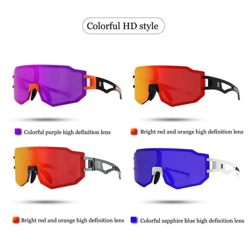 

2021 BOLLFO Cycling Sunglasses Eyewear Road Bike Mountain Bicycle Polarized Goggles Protection Eyewear MTB Cycling Glasses