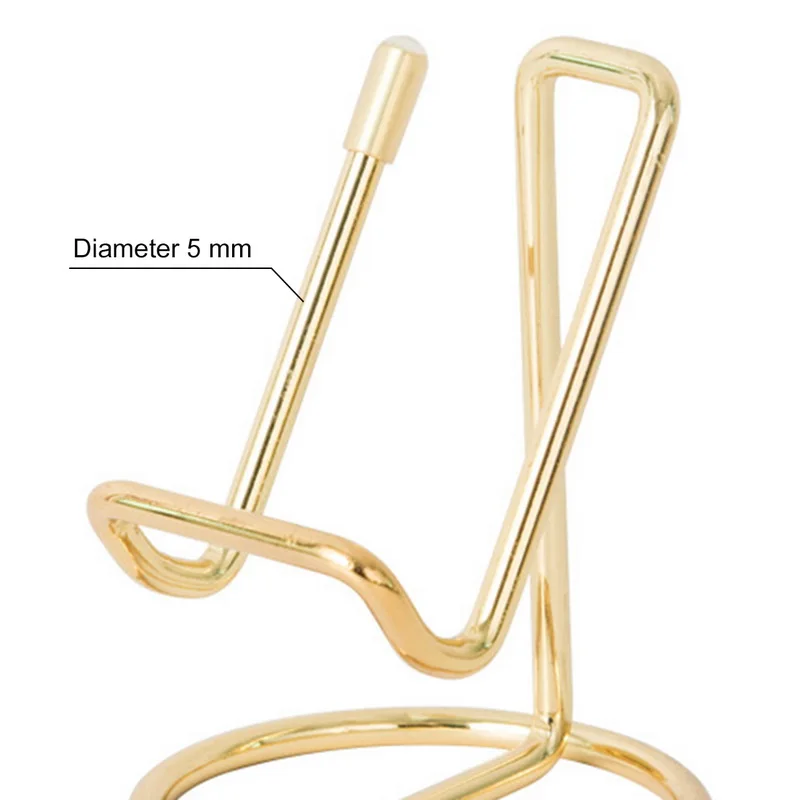 

Display Stand Nordic Wrought Iron Mobile Phone Tablet Desktop Reading Organizer Storage Rack Decorative Desk Accessories