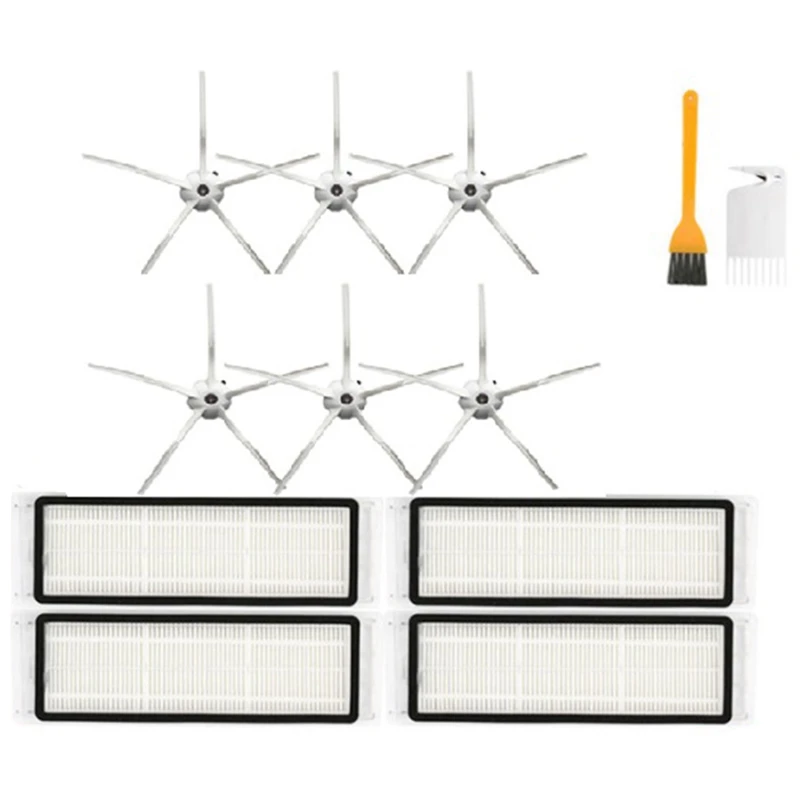

Main Brush Side Brush HEPA Filter Mop Cloth Replacement for Xiaomi Roborock S6 Pure S6 MaxV Vacuum Cleaner Parts