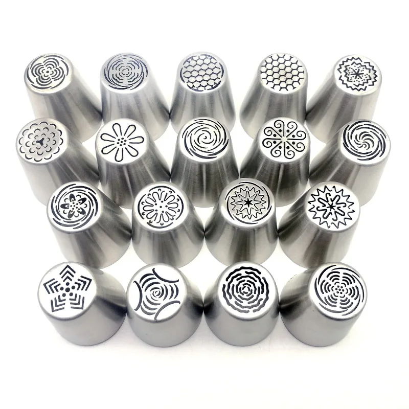 18 шт. русские тюльпаны наконечники из нержавеющей стали глазурь трубопроводов