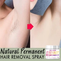 women men permanant hair growth cream removal inhibitor spray beard bikini intimate legs body armpit painless facial stop hair