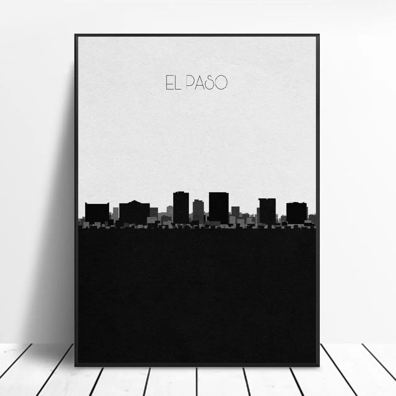 Картина на холсте с изображением Эль Пасо настенный плакат современным