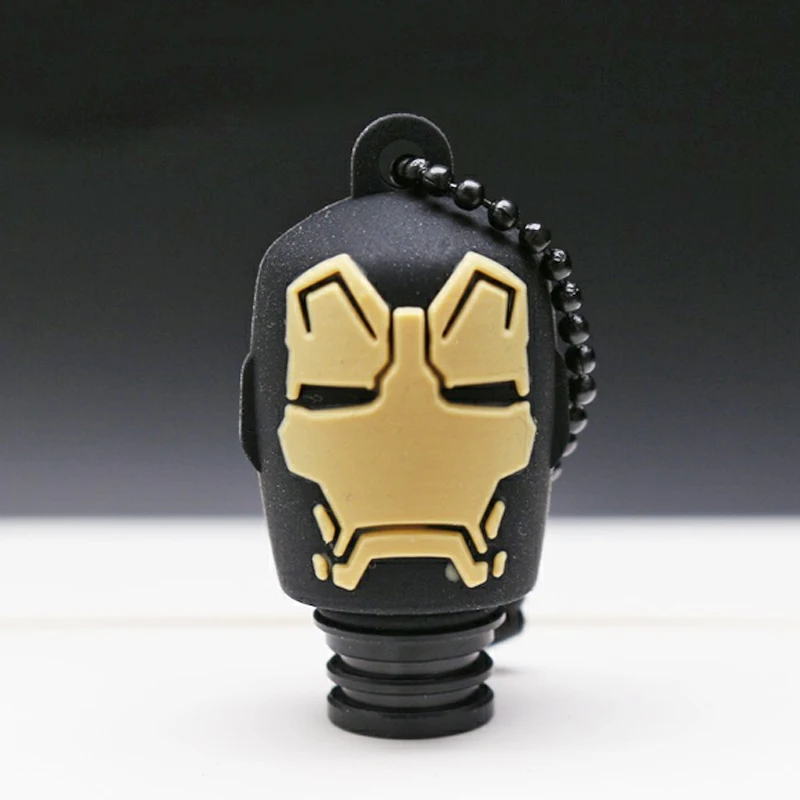POM мундштук 510 капельный наконечник с Doraemon Iron Star Wars Disgn силиконовая крышка для