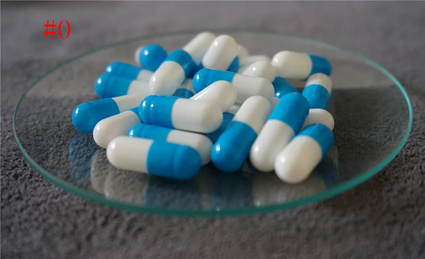 

0# 5000pcs 0 Size High Quality Hard Gelatin Portable Empty Capsules, Hollow Gelatin Capsules ,Joined or Separated Capsules