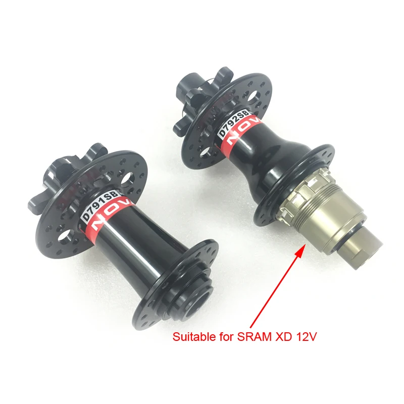 Novatec D791SB D792SB MTB втулка QR 9 мм 12 15 135 142 XC AM CX горный велосипед SHN 10s 11s XX1 XD В 12s | Спорт и