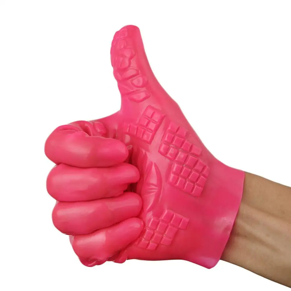 Соло силиконовый страпон палец шипами перчатки интимные игрушки для взрослых