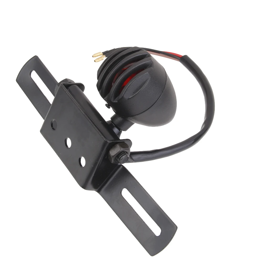 Красный светодиодный стоп сигнал заднего хода мотоцикла Универсальный