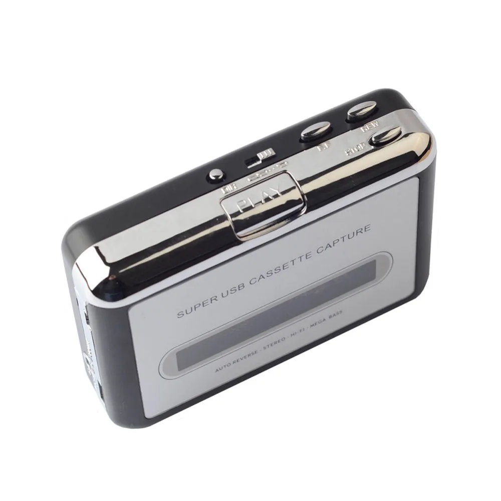 Портативный USB Кассетный плеер рекордер лента для MP3 конвертировать музыку на ленте на ПК кассеты в MP3 конвертер аудио кассетный плеер