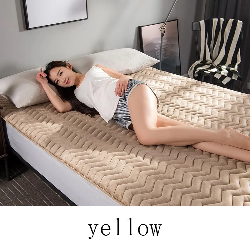 Фланелевый раскладной матрас с татами студенческие постельные принадлежности