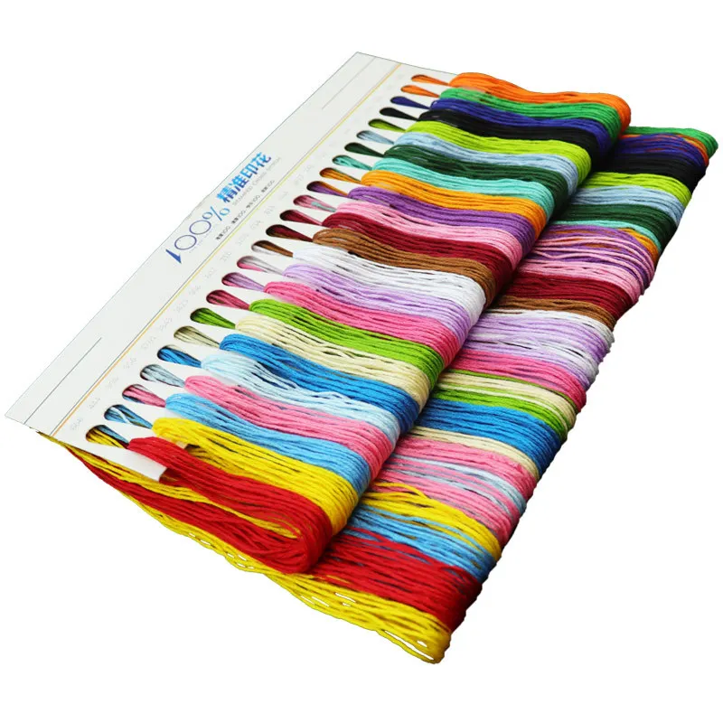 

Cross Stitch Thread Embroidery Thread Textile Thread Knitting Thread Color Thread Multicolor