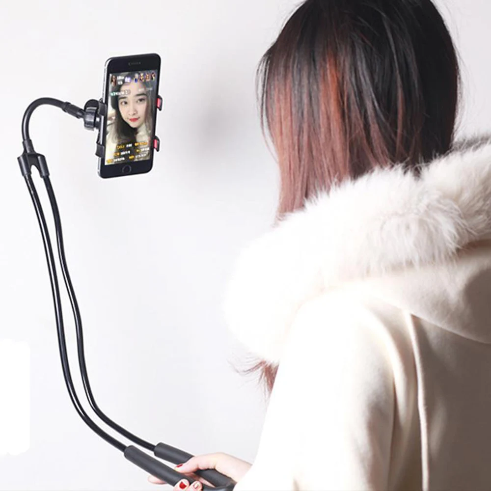

Phone holder Mobile phone hanging neck bracket Bedside U-shaped bracket Universal living room desktop bed mobile phone holder