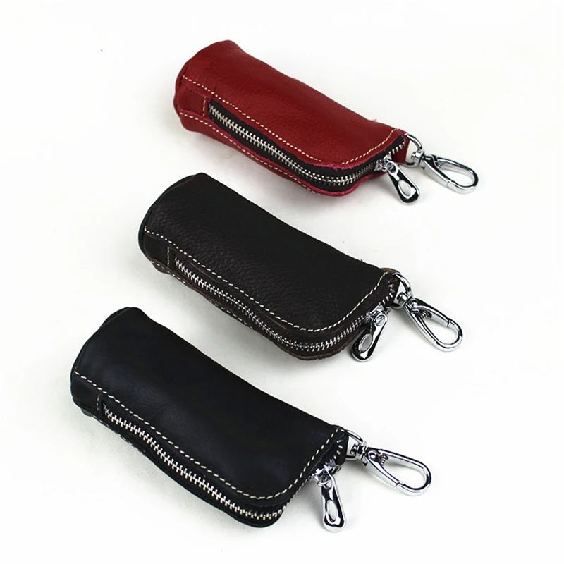 Чехол для ключей из натуральной коровьей кожи мужчин и женщин маленький бизнес Kay