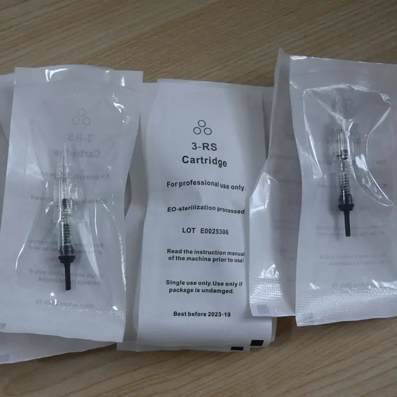 Тату-игла 100 шт./лот 3RS Одноразовые стерилизованные картриджи для перманентного