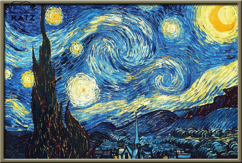 

Diamond Painting Famous Oil Painting Landscape Painting Mosaic Tree Diamond Embroidery Cross Stitch Kit Diamond Art Gift