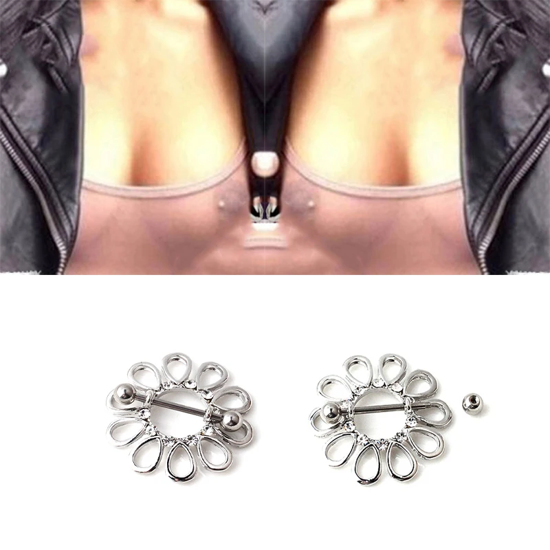 Игрушка для груди игрушка соска 2 шт модные сексуальные зажимы сосков круглый