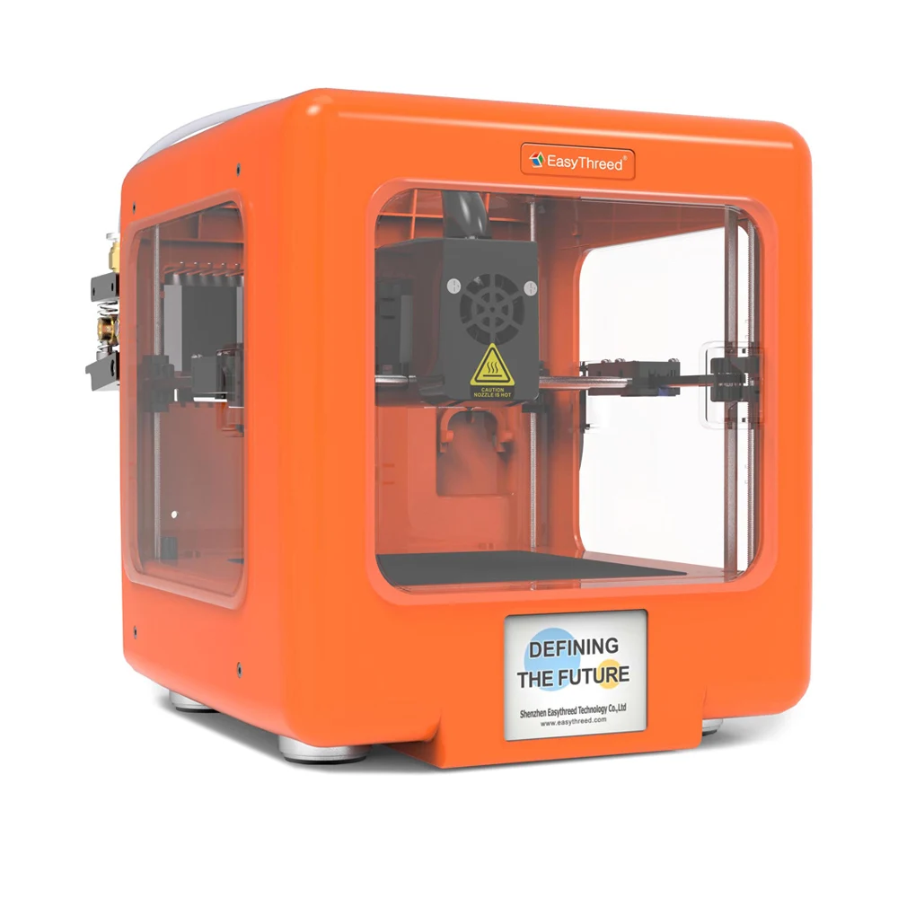 Водонепроницаемый портативный мини принтер 3D с белым экраном сделай сам одним