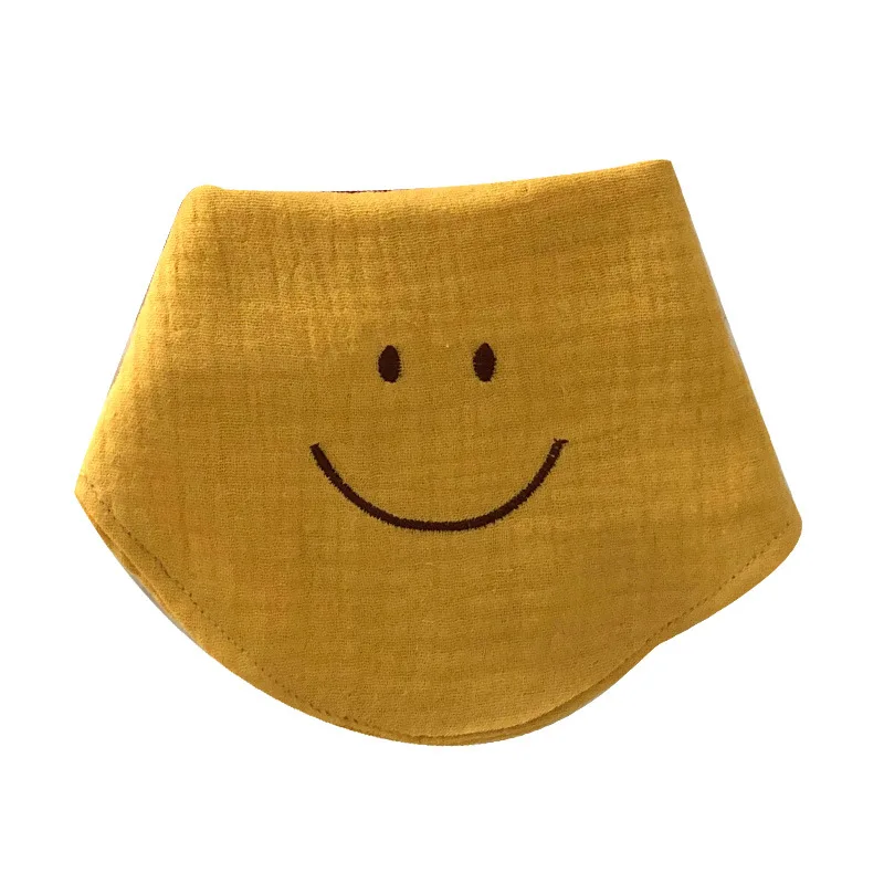 

Ins Wind Korean Baby Bib Cotton Baby Bib Anti-Spitting Milk Absorbent Children's Bib Baby Saliva Towel
