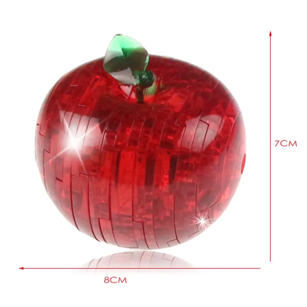 3D игрушка головоломка с кристаллами apple обучающая в подарок|toys london|toy compasstoy boxing