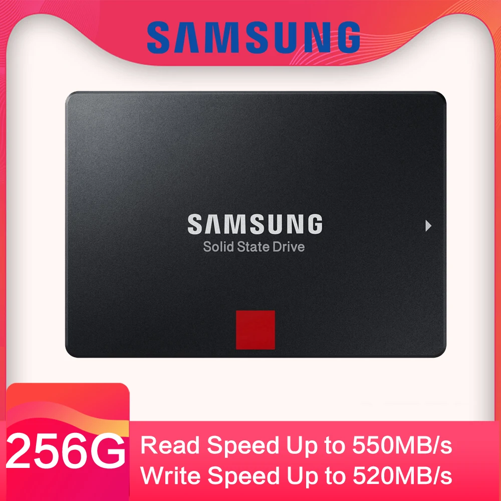 SAMSUNG 100% оригинал 860 PRO SSD 256GB ТБ 521GB unidad de disco interna estado sólido SATAIII almacenamiento grande para