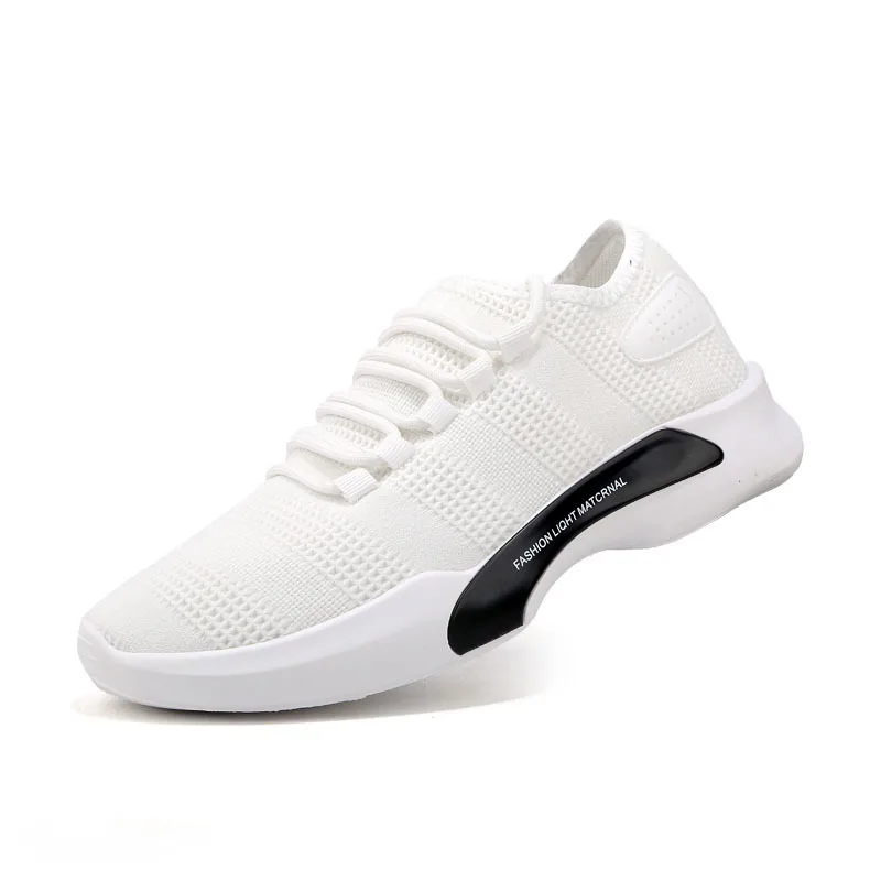 

2021 Early Autumn New Fashion Street Style Men's Vulcanize Shoes Comfortable Low Heel Slip-on Heightening Shoes Non-slip