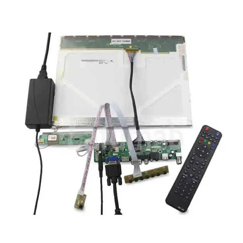 Новый комплект Latumab для фонарей ТВ + HDMI VGA USB плата драйвера контроллера ЖК-экрана |